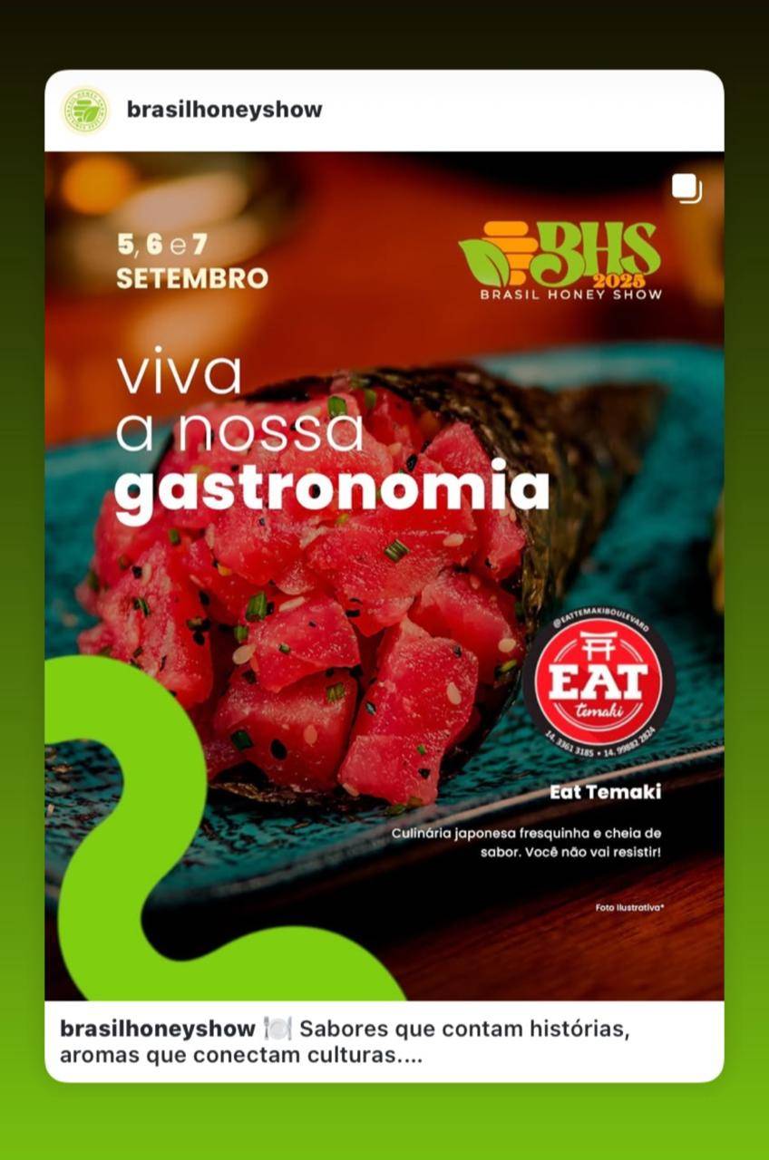 Eat temaki Botucatu cardápio