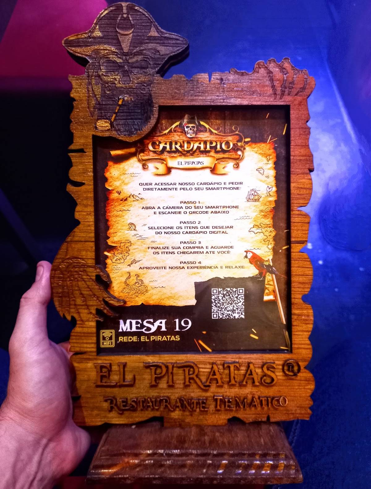 El Piratas - Restaurante Temático cardápio