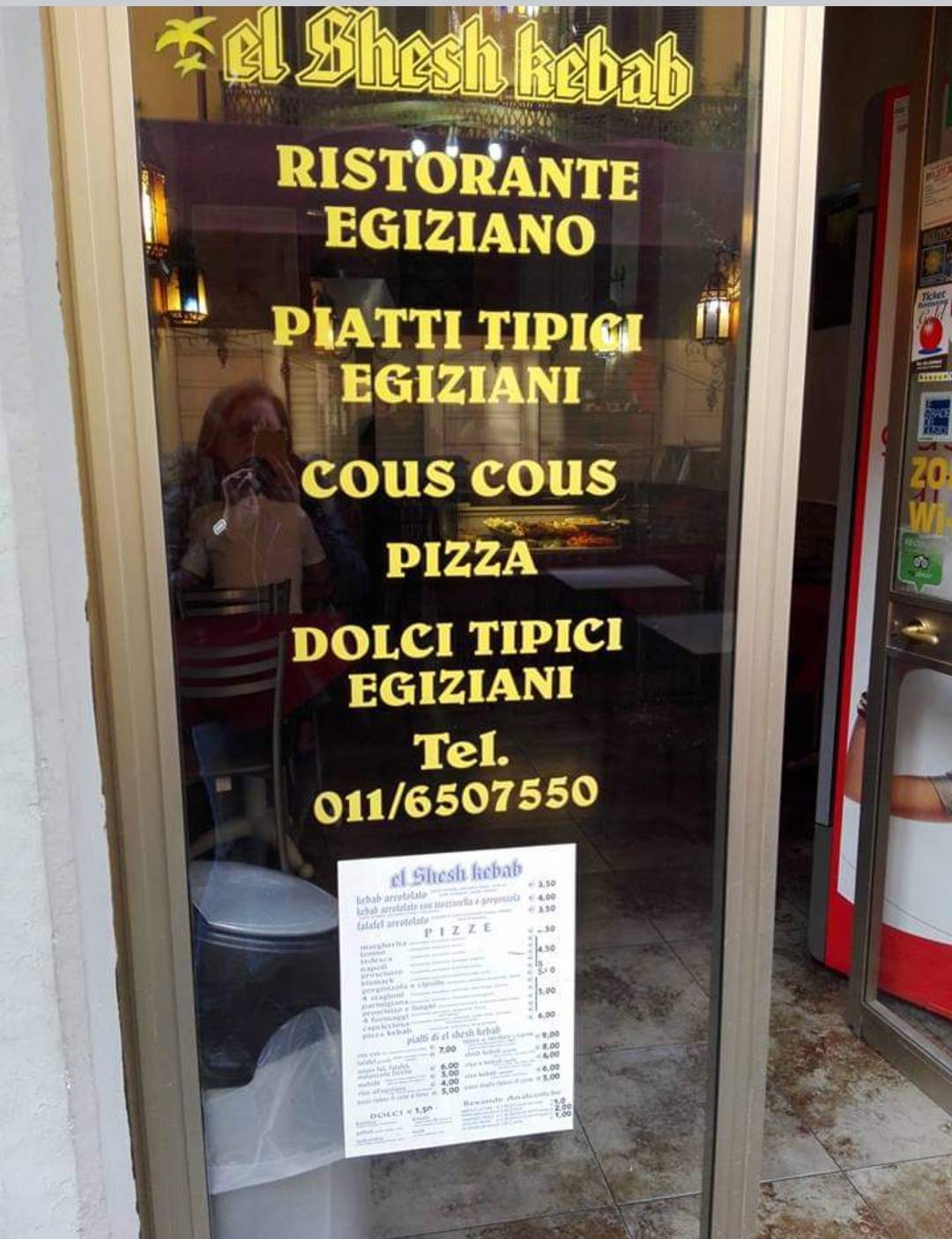 Menu di El Shesh Kebab 