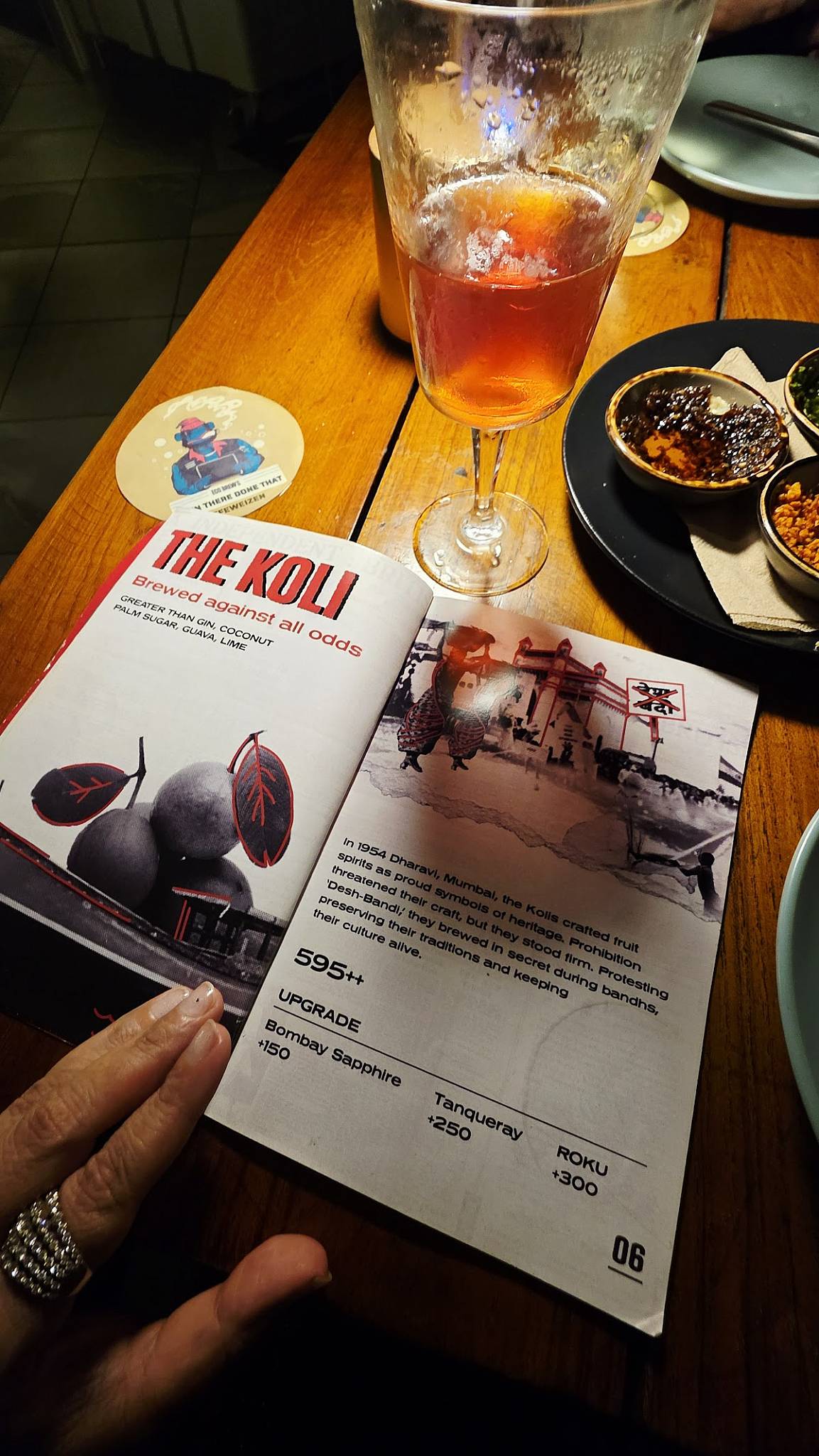 Elephant and Co. Baner menu