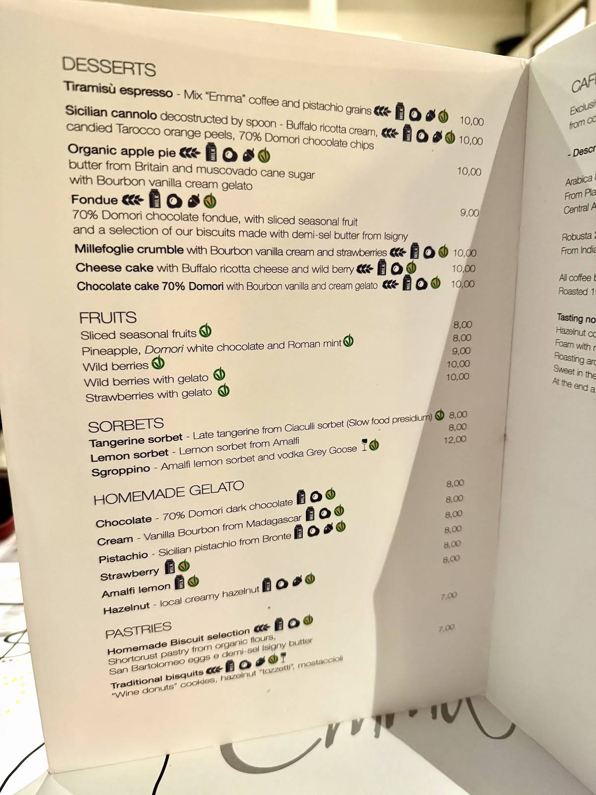 Menu di Emma 