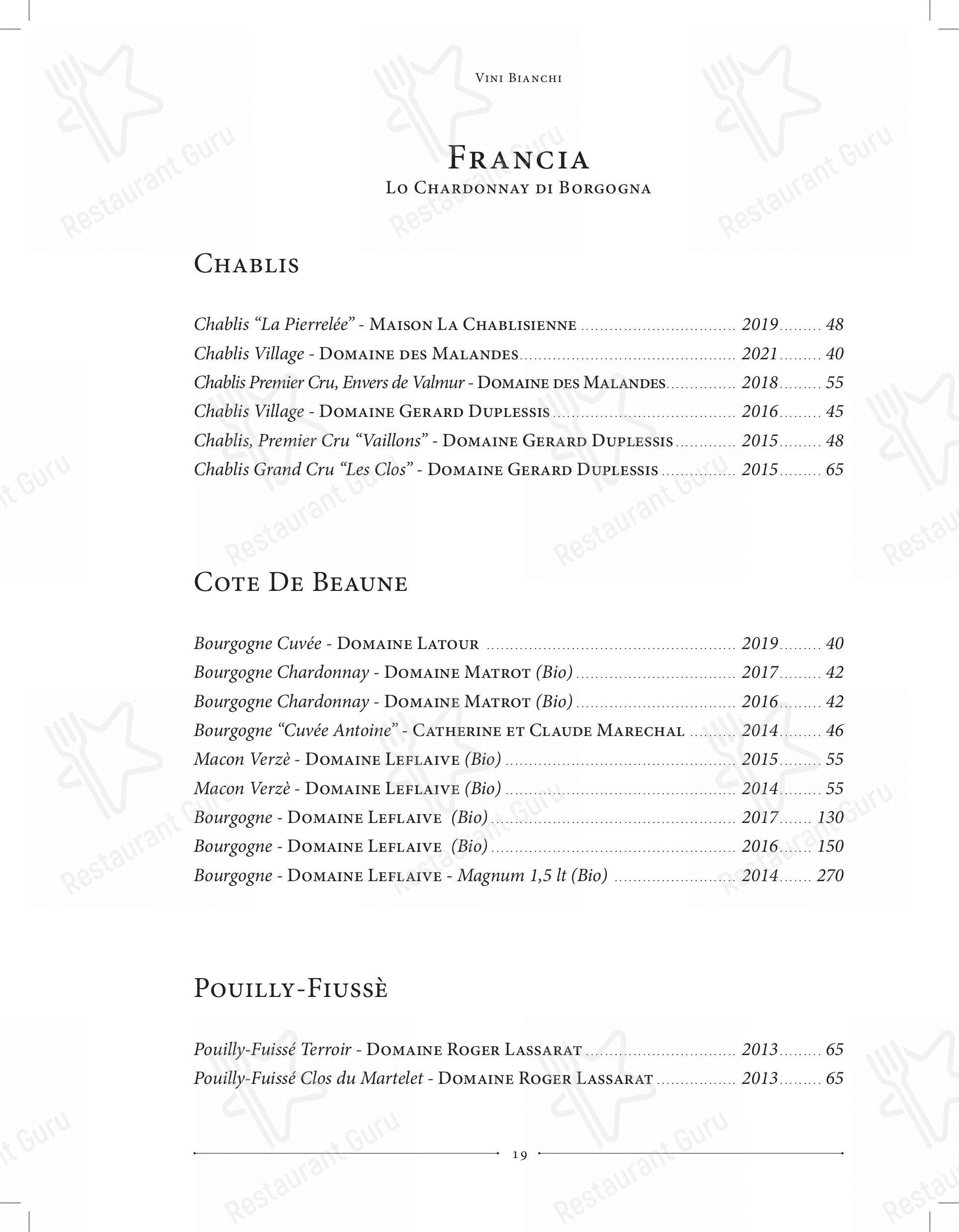 Коктейльная карта per Emma in Roma