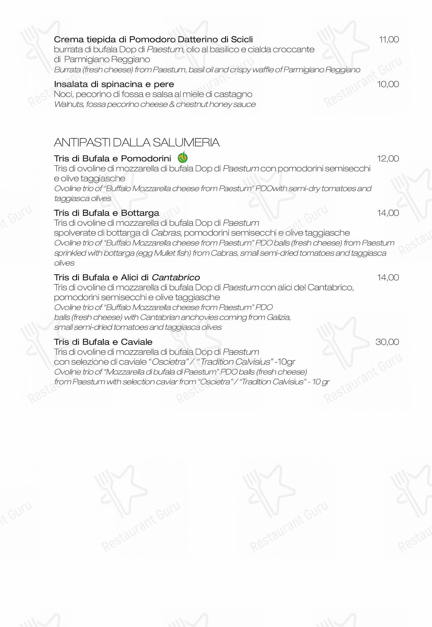 Emma in Roma - Drink menu