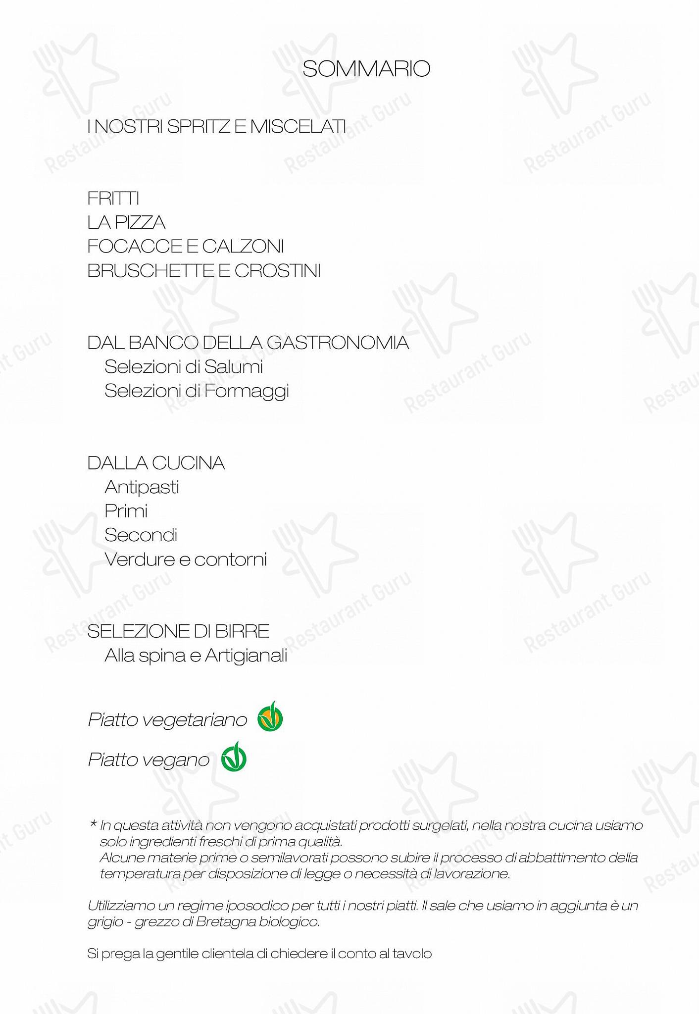 Menu di Emma - Drink menu