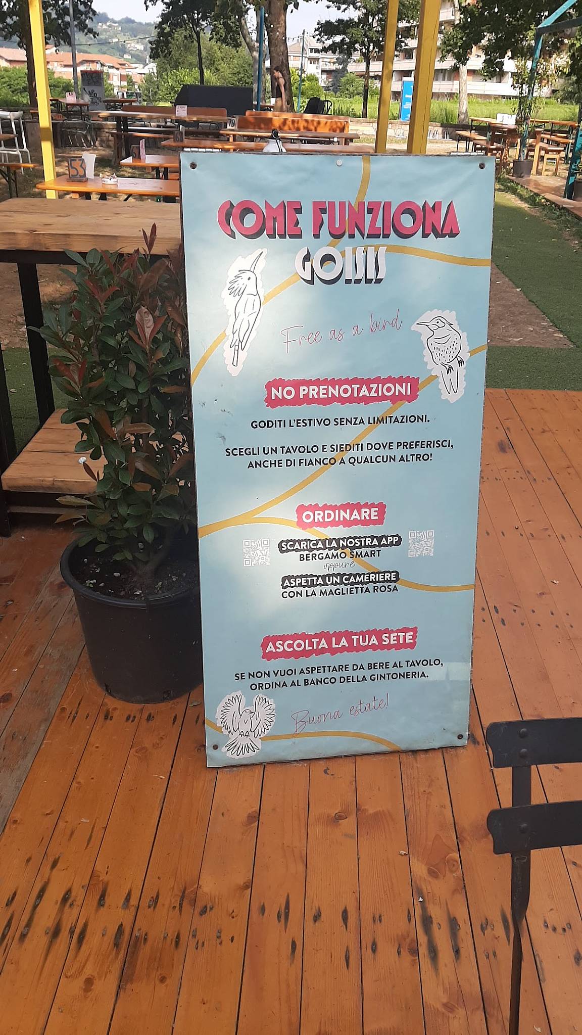 Menu di Estivo GOISIS 