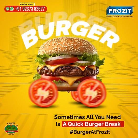 FROZIT menu