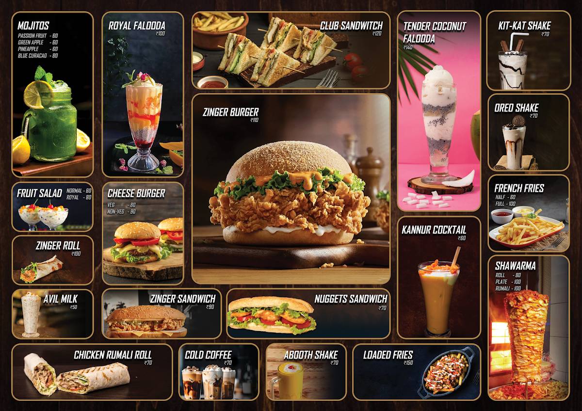 Famous Bakery Kakkodi menu