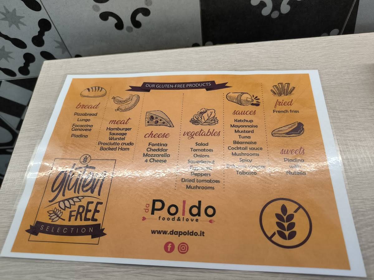 Menu di Da Poldo Food & Love - Siena 