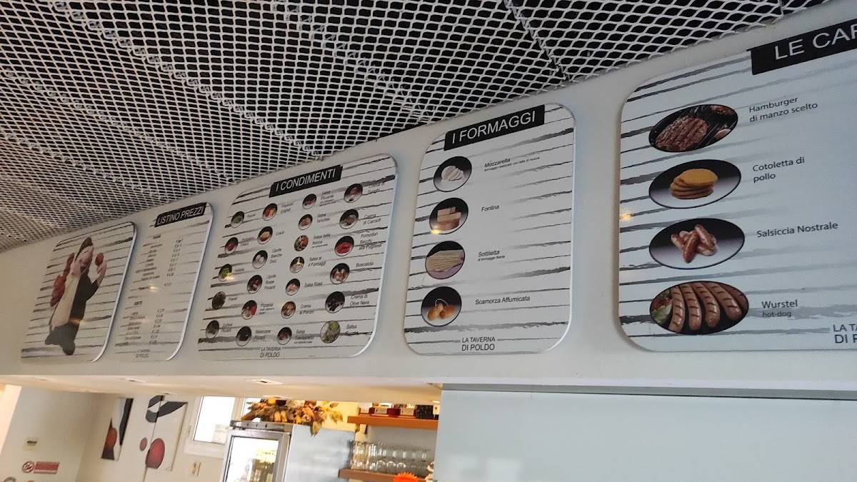 Menu di La taverna di Poldo 1995 (Empoli) 