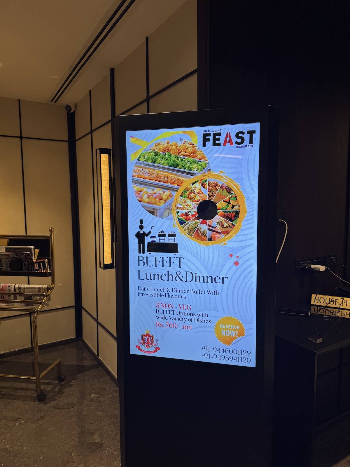 Feast - Multicuisine Restaurant menu