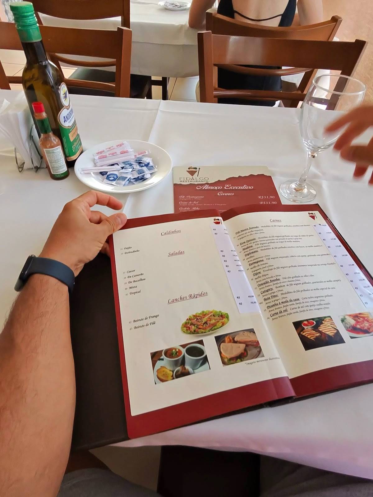 Fidalgo & Bate Fino Restaurante e Pizzaria cardápio