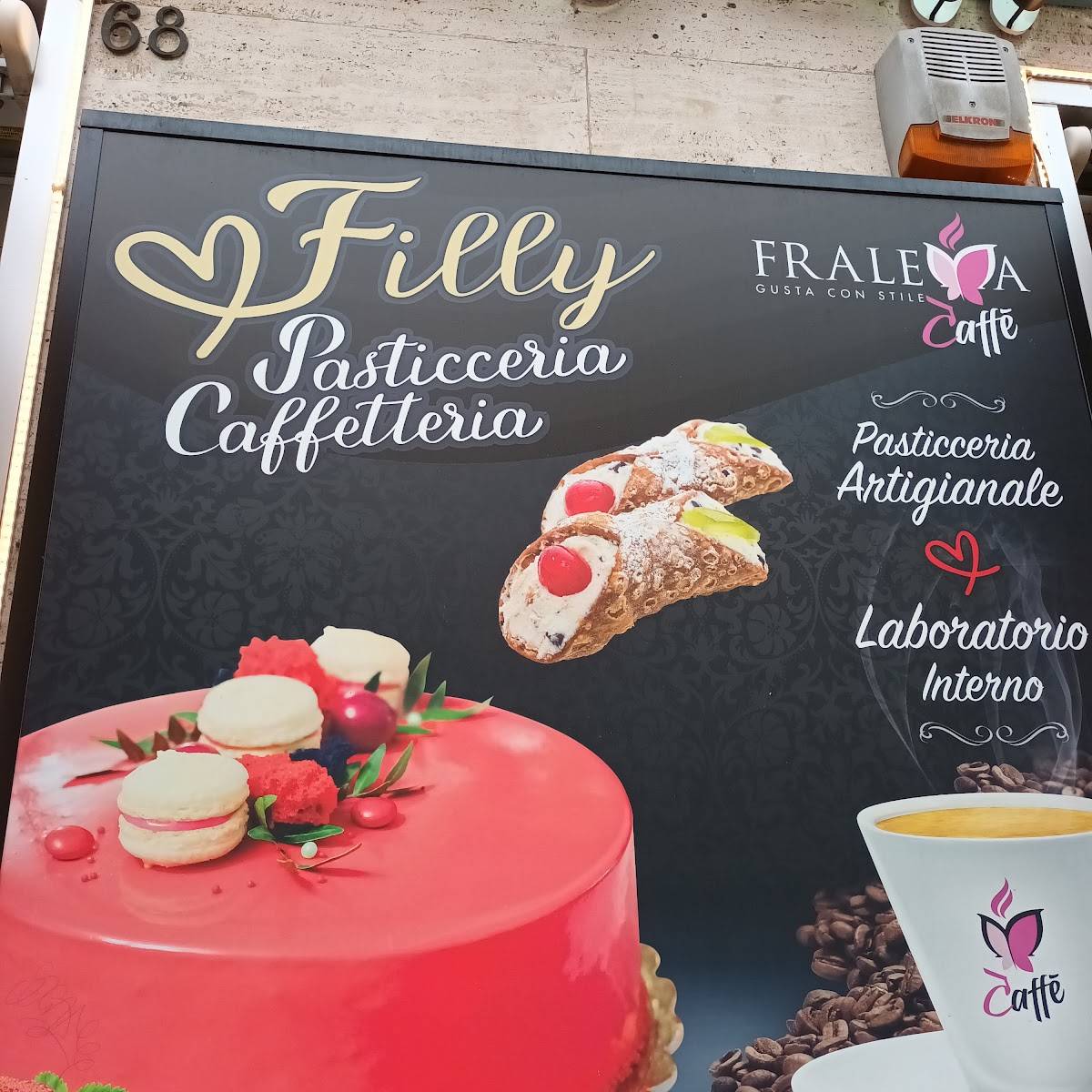 Menu de Filly Caffè Pasticceria Gelateria Aperitivi