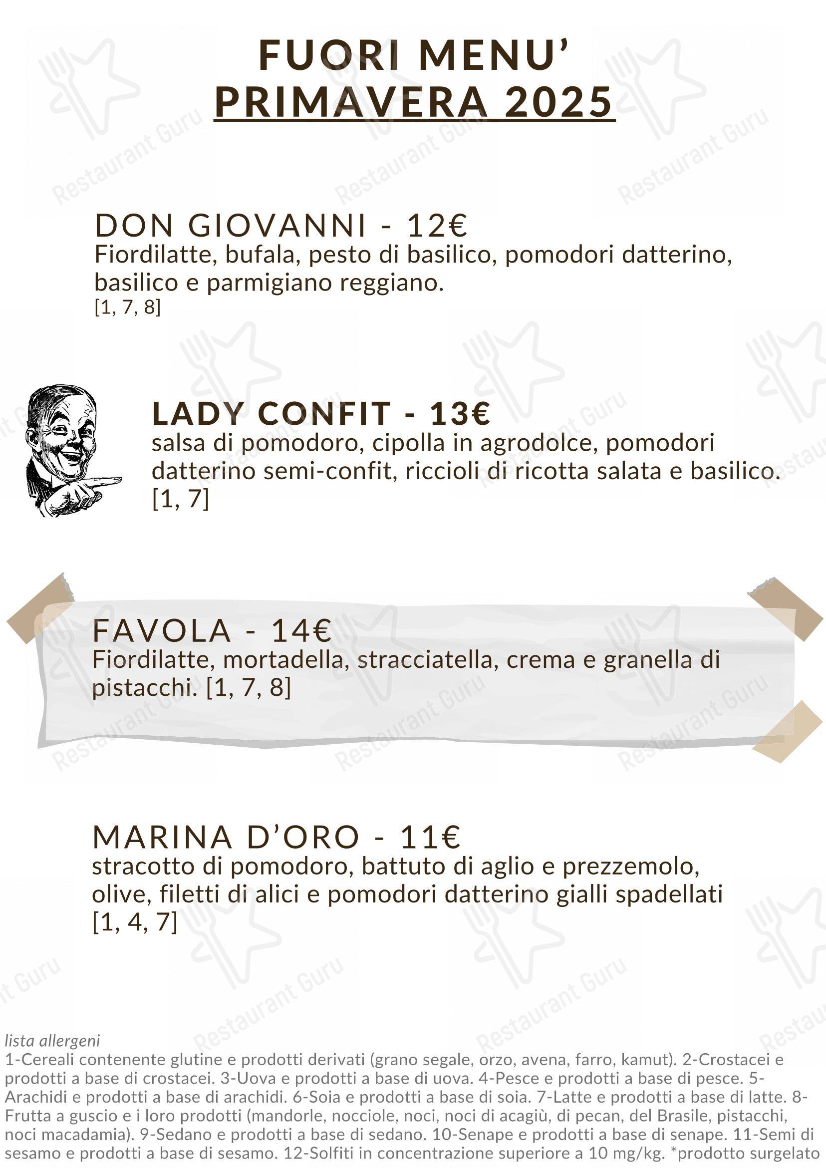 Menu per Fiori di Zucca - La Pizza Napoletana a Casa tua (zona Marconi) pizzeria