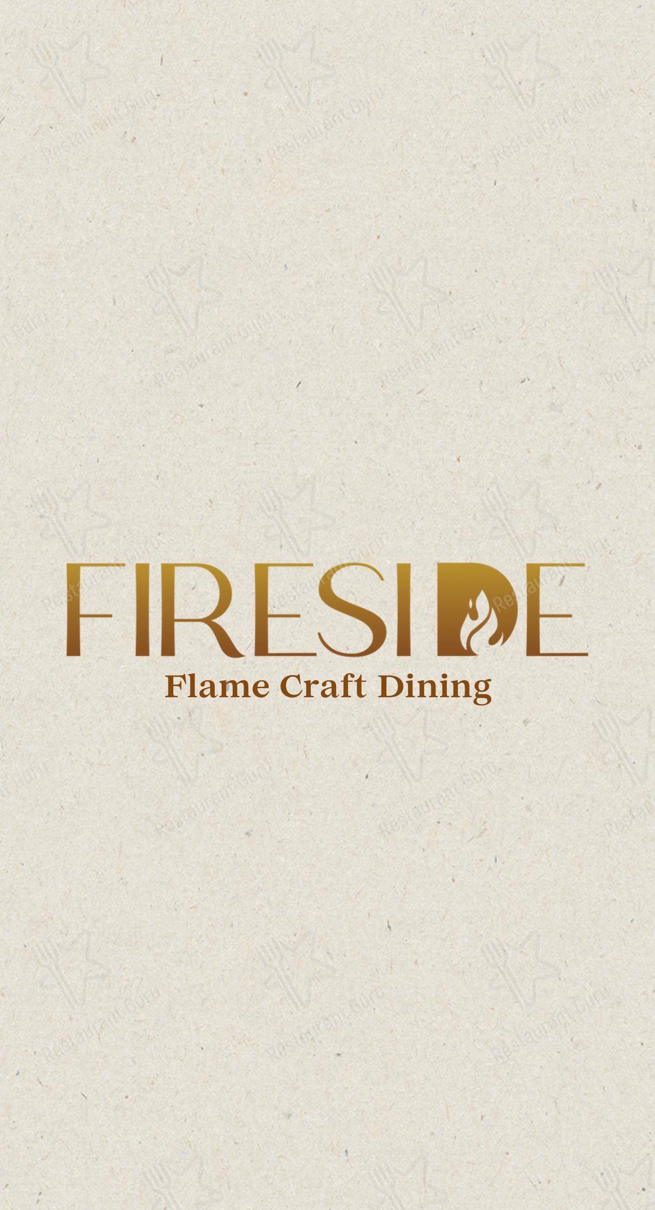 Menu for the Fireside: Flame Craft Dining restaurant