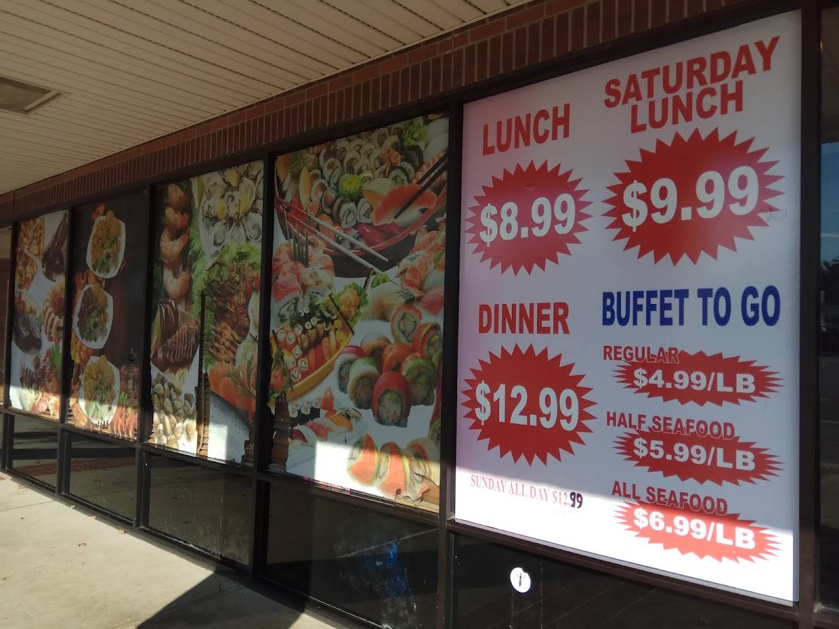 Menu at Flaming Grill & Buffet restaurant, Frederick