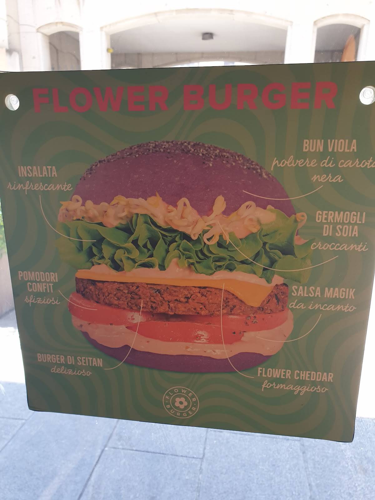 Menu di Flower Burger 
