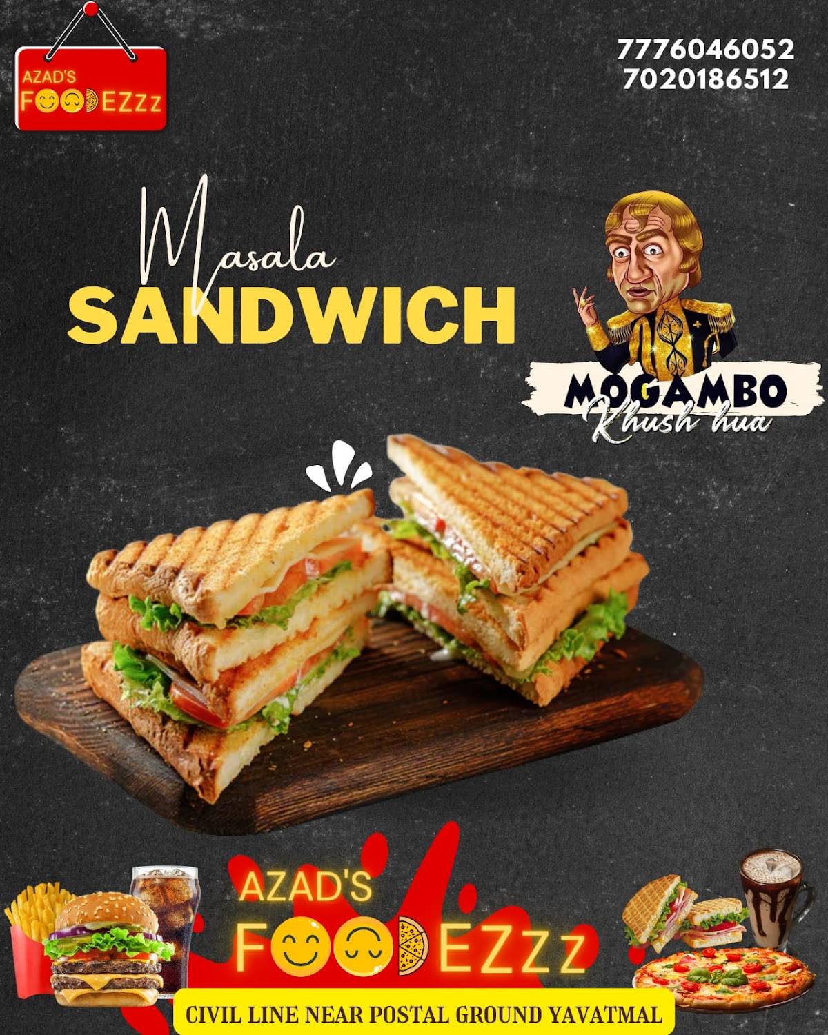 Foodezzz menu