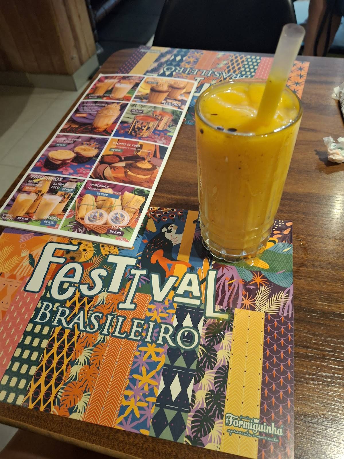 Formiguinha Doçaria cardápio