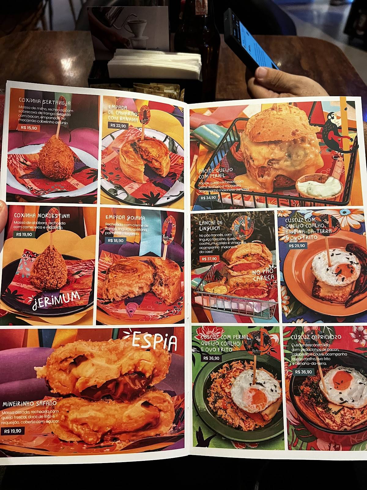 Formiguinha Doçaria cardápio