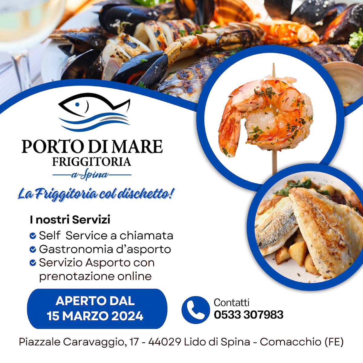 foto di porto di mare friggitoria