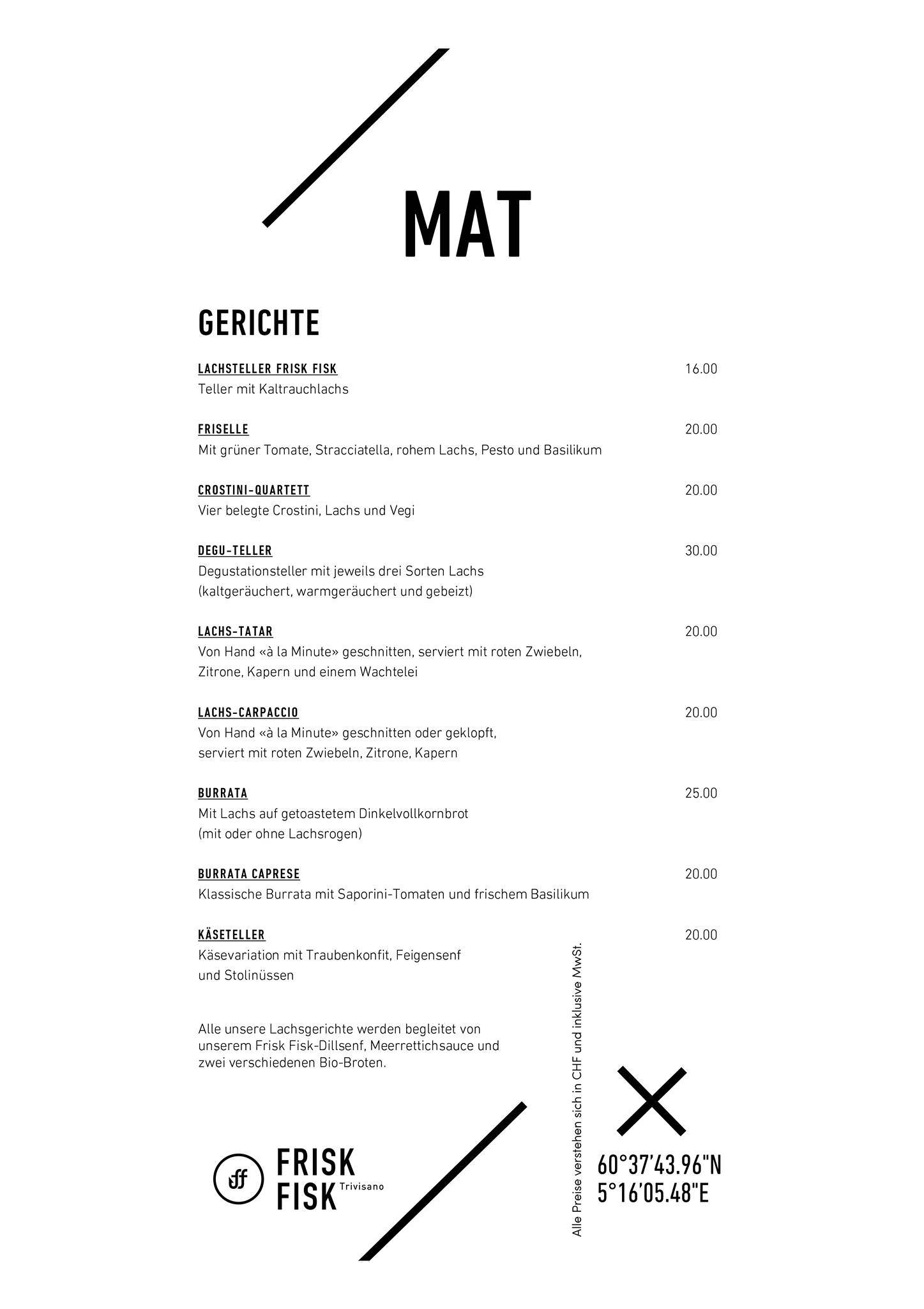 Menu di Frisk Fisk 