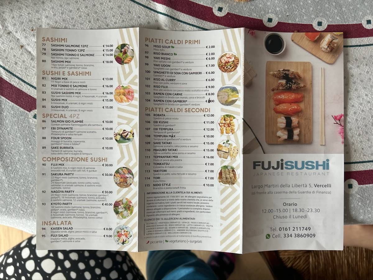 Menu di Ristorante Fuji Sushi 