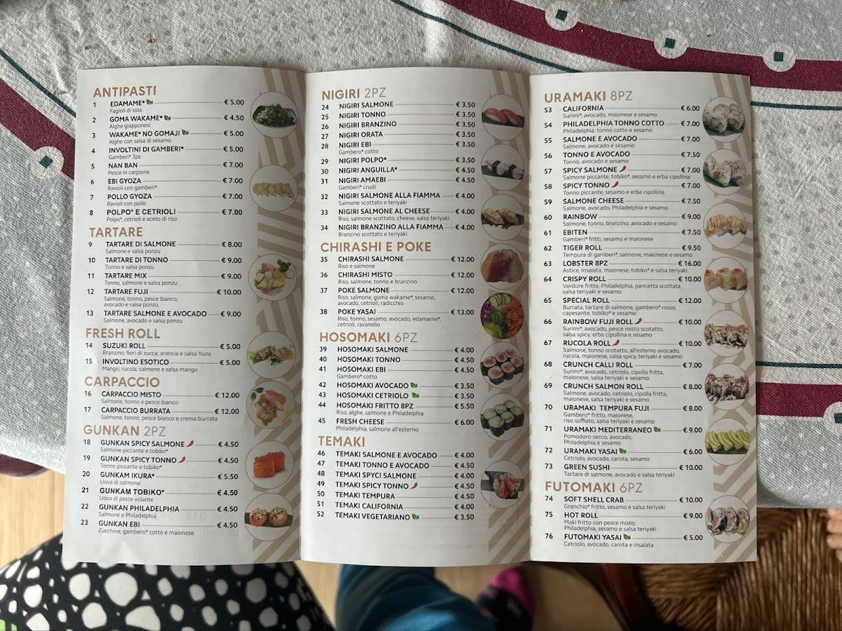 Menu di Ristorante Fuji Sushi 
