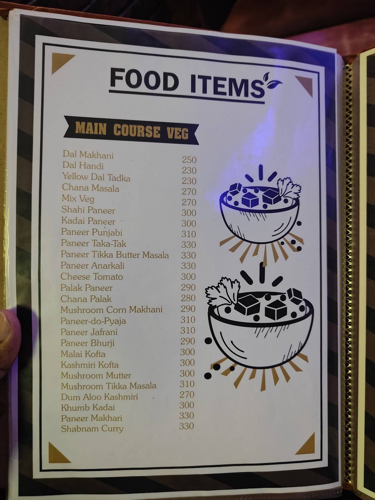 GabBar Bar & Restaurant menu