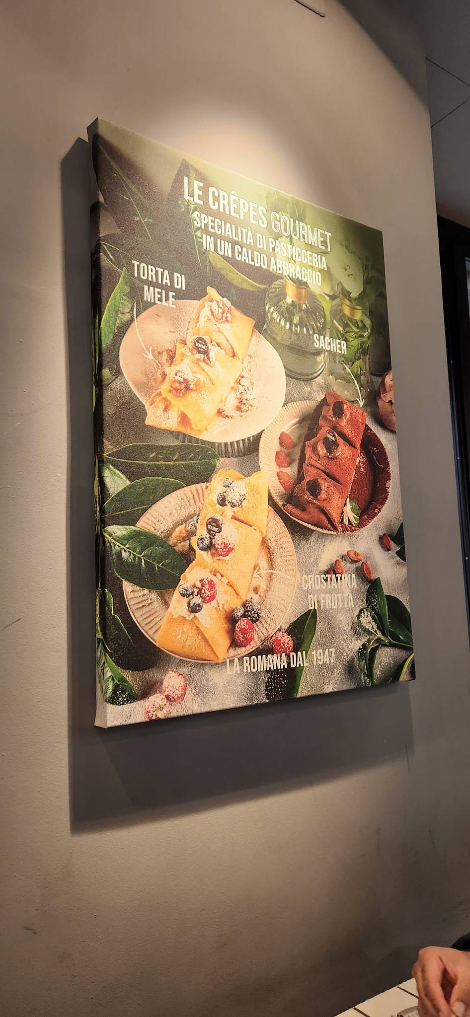 Menu di Gelateria La Romana dal 1947 