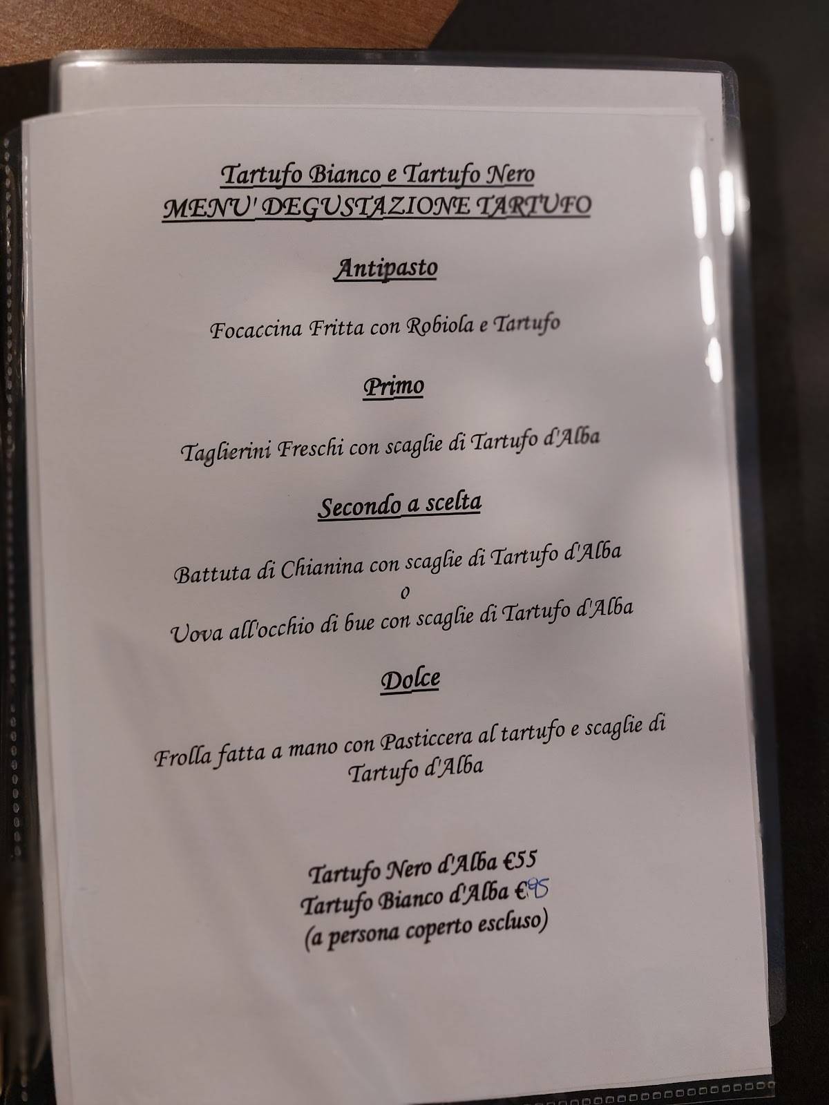 Menu di 27sapori cucina & vino 