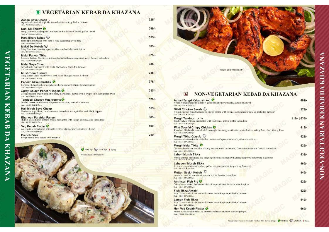 Pind Balluchi Gaur City Mall Noida menu