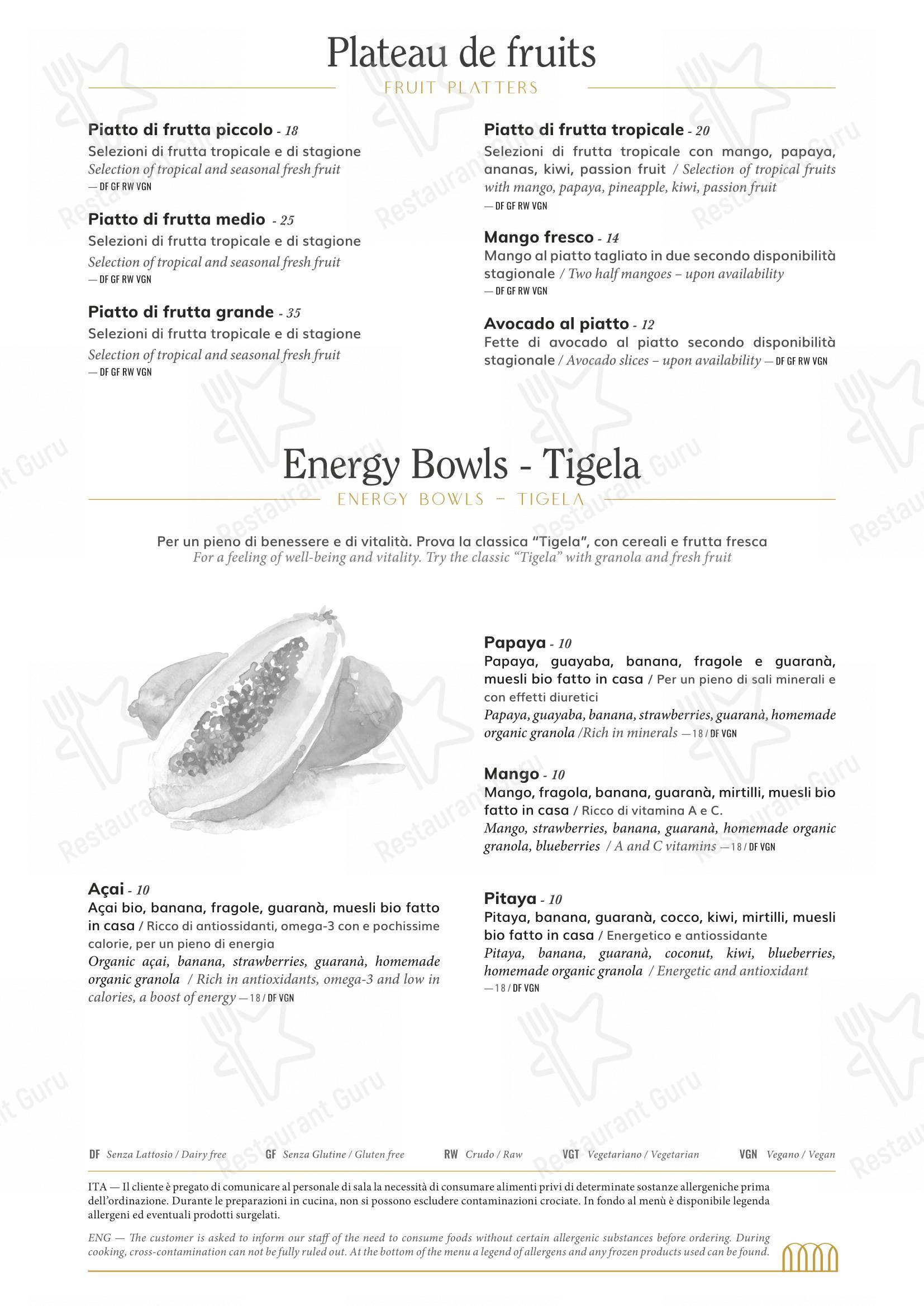 Ginger - Spagna in Roma - Takeaway Menu