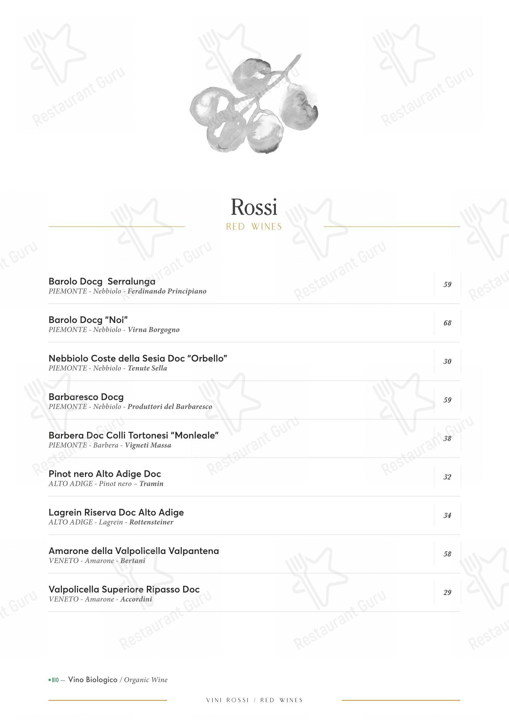 Menu di Ginger - Spagna - Крафт меню