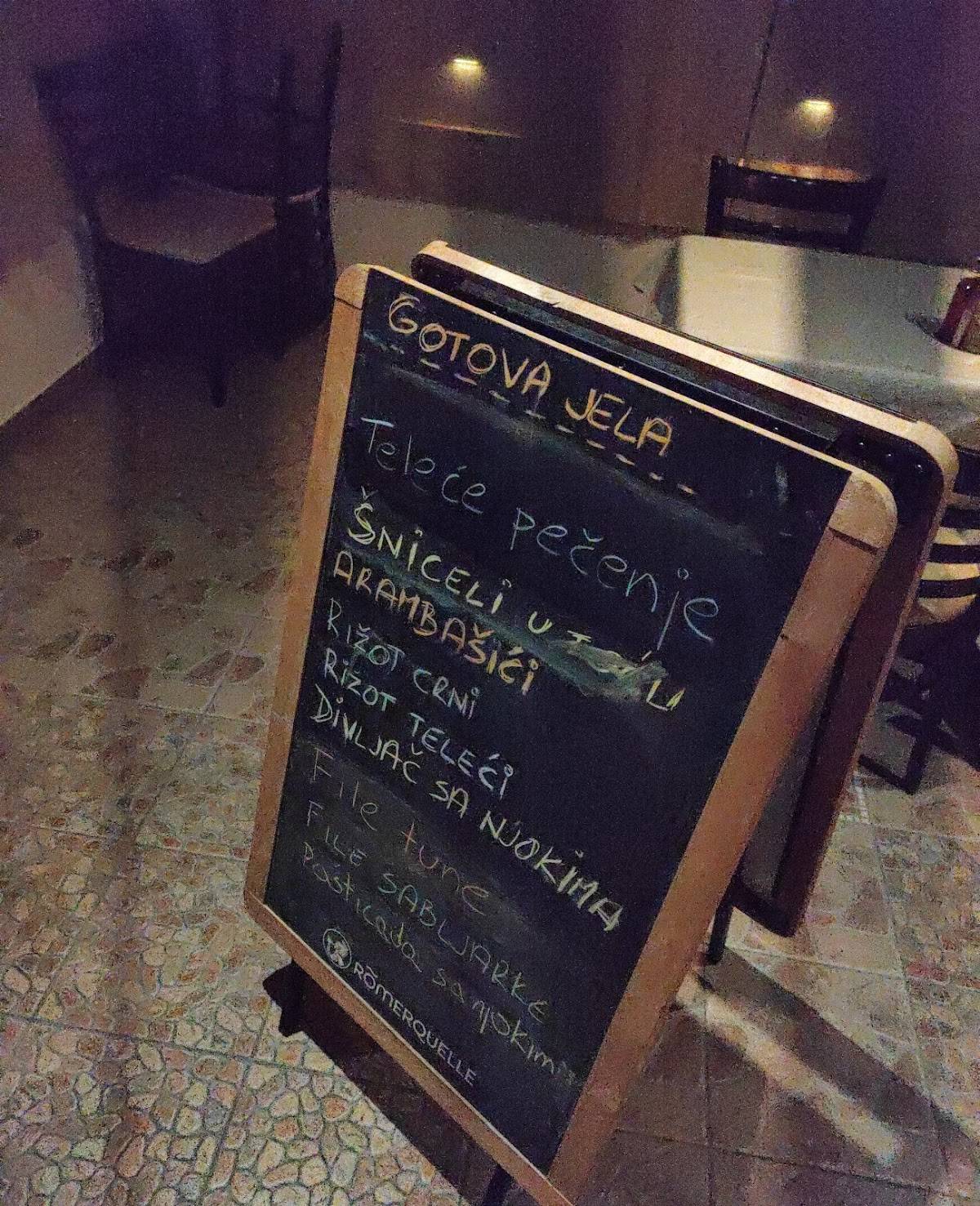 Menu di Girasole 