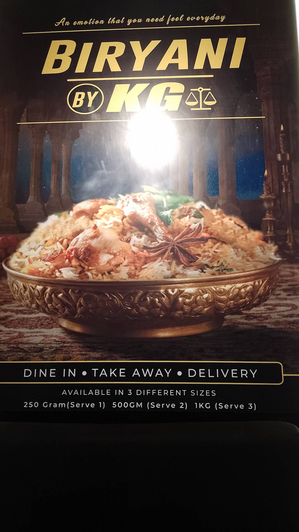 GOOGLEE BIRYANI menu