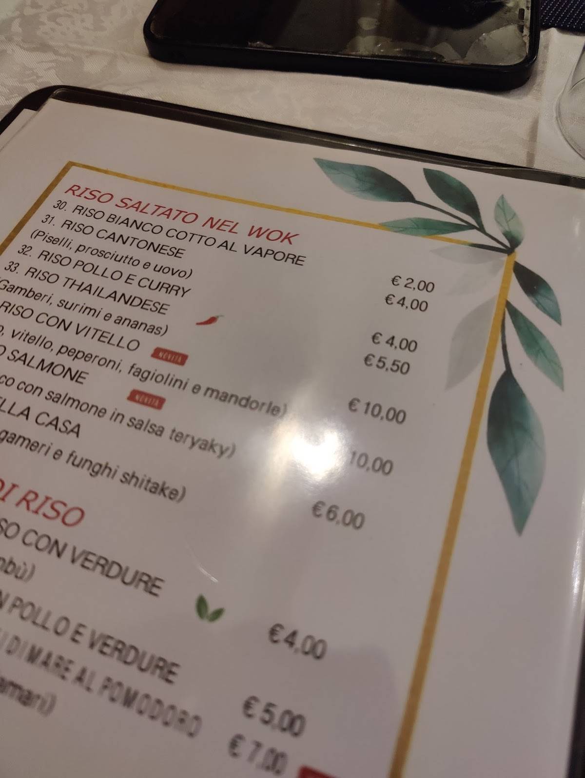 Menu di Grande Bambù 2 