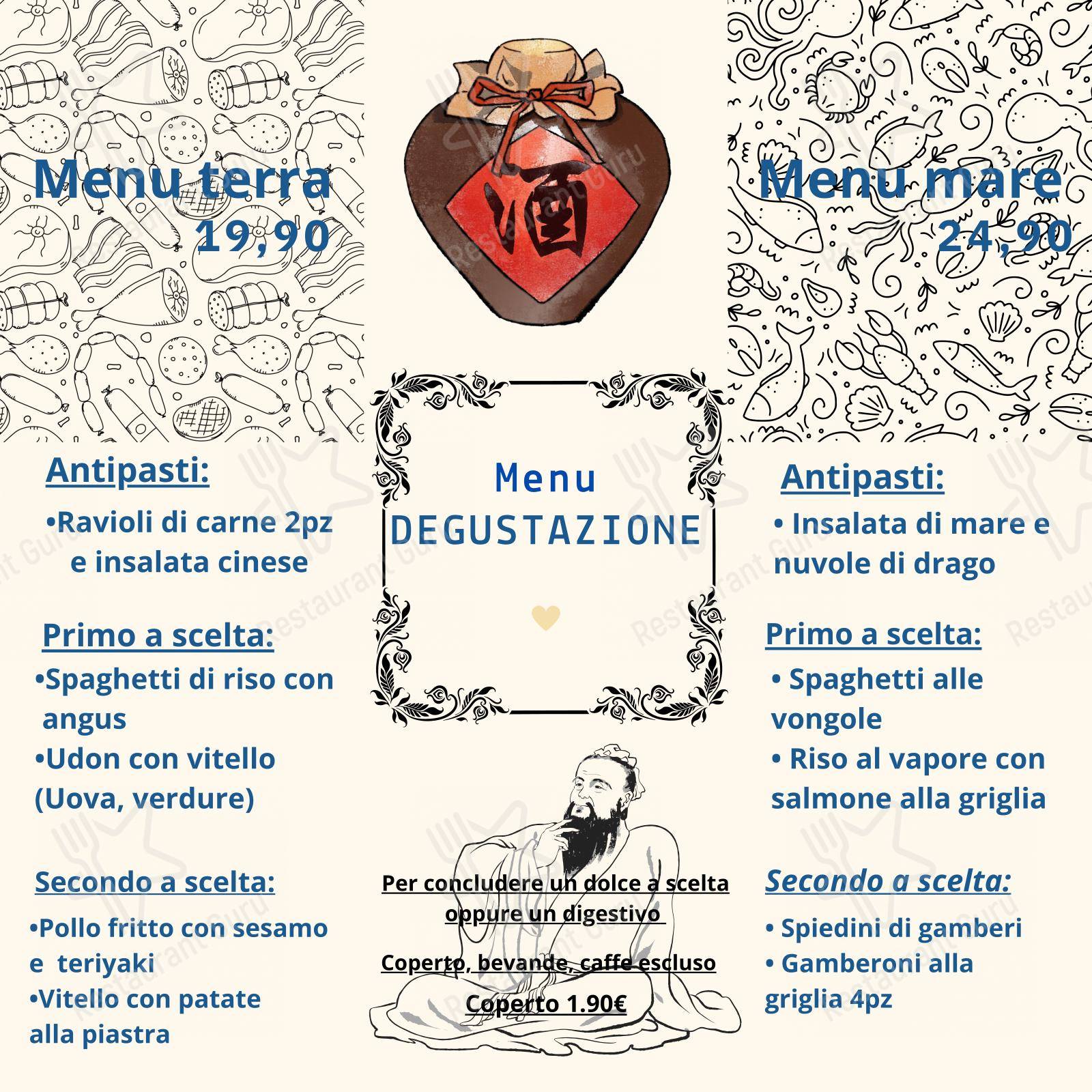 Menu di Grande Bambù 2 - Menu