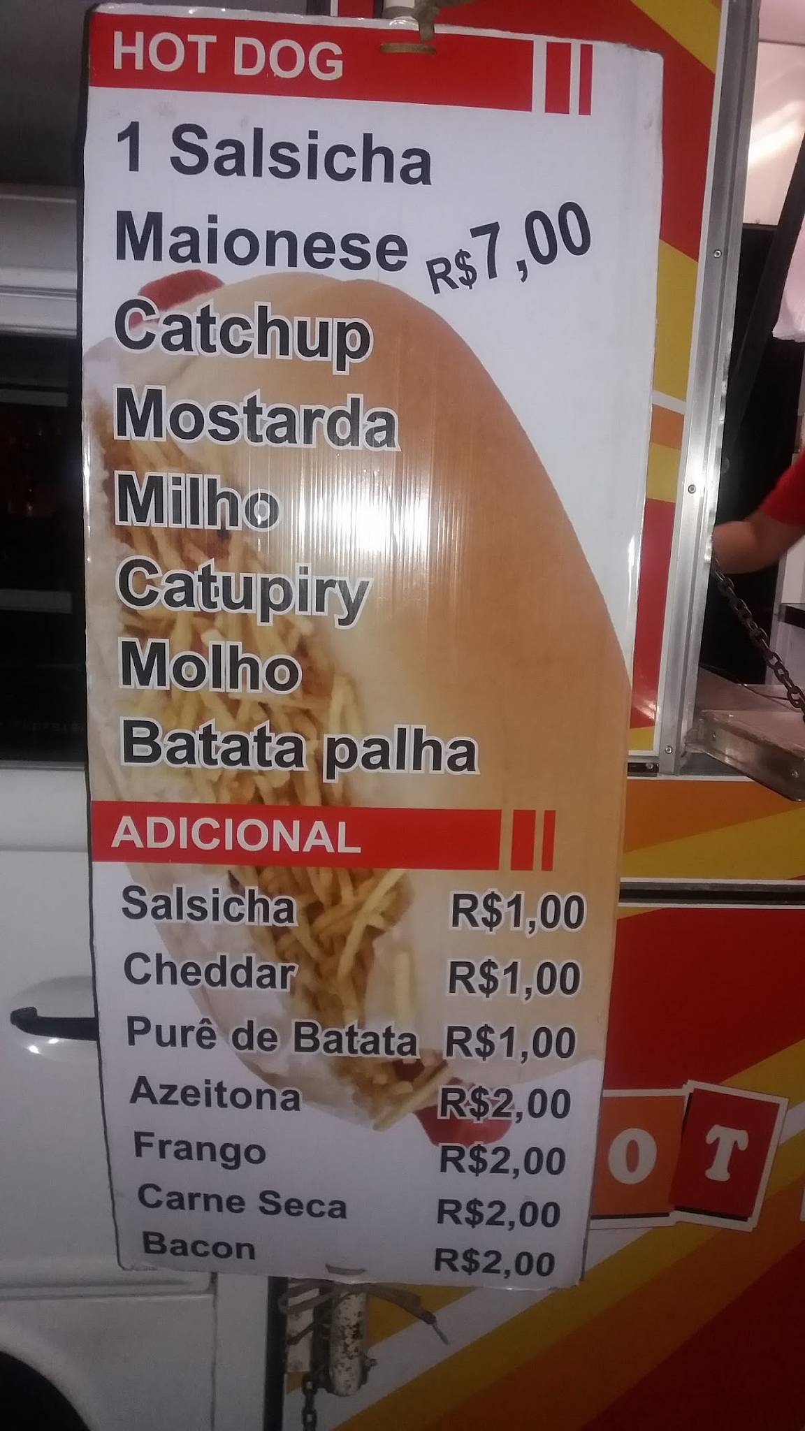 Grilo Hot Dog E Churros cardápio