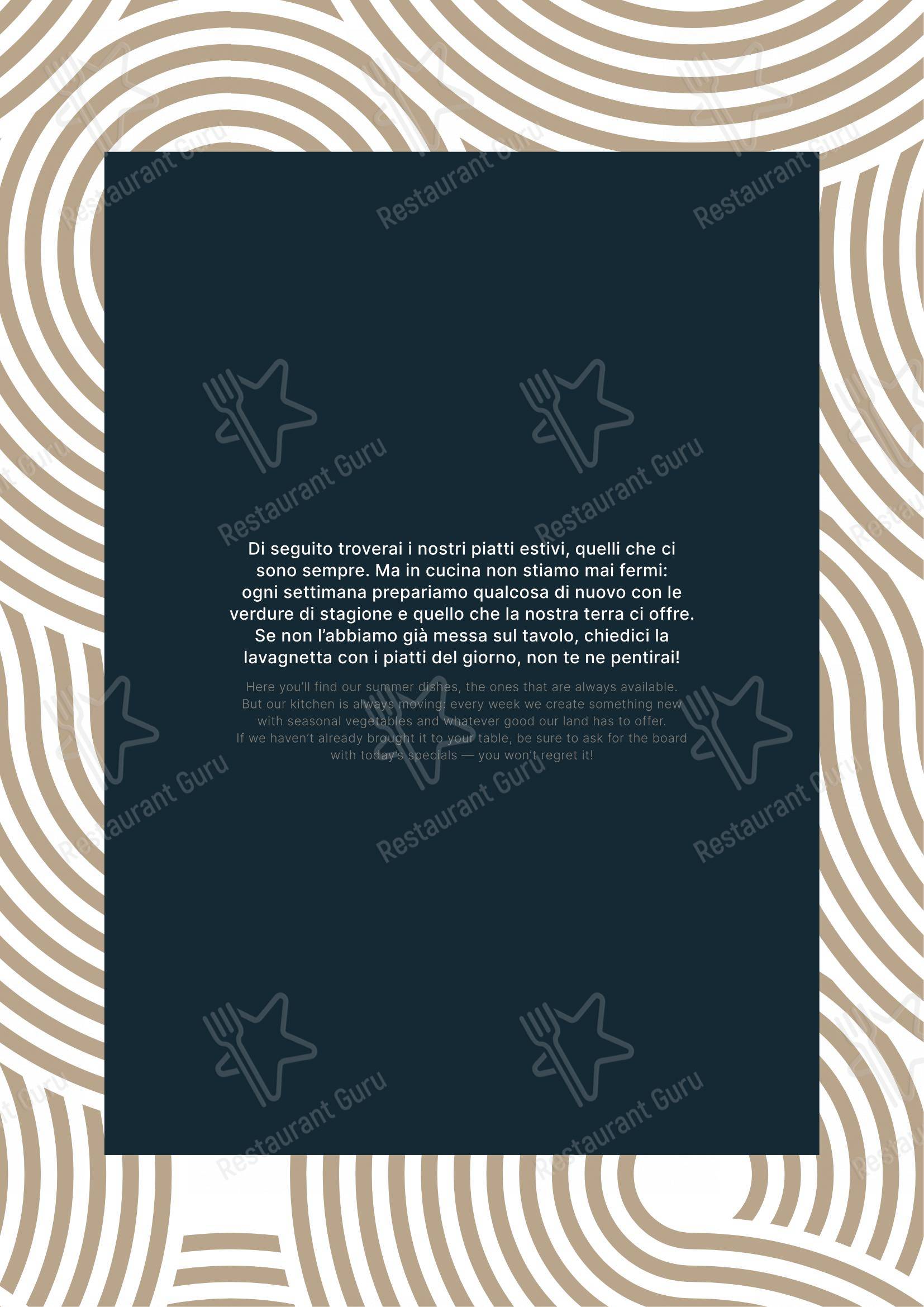 Menu per Grit Ristorante & Bistrot ristorante