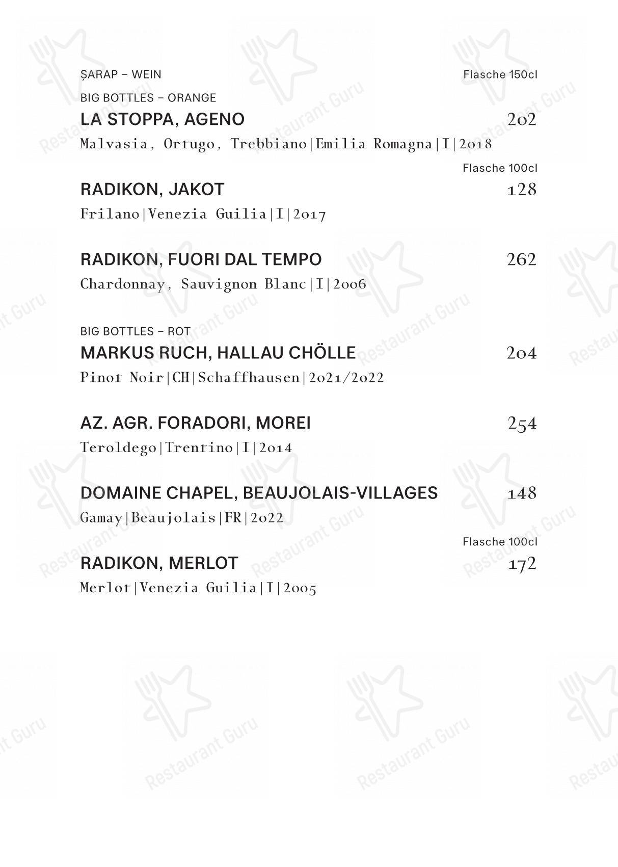 菜单 per Gül Restoran in Zurigo