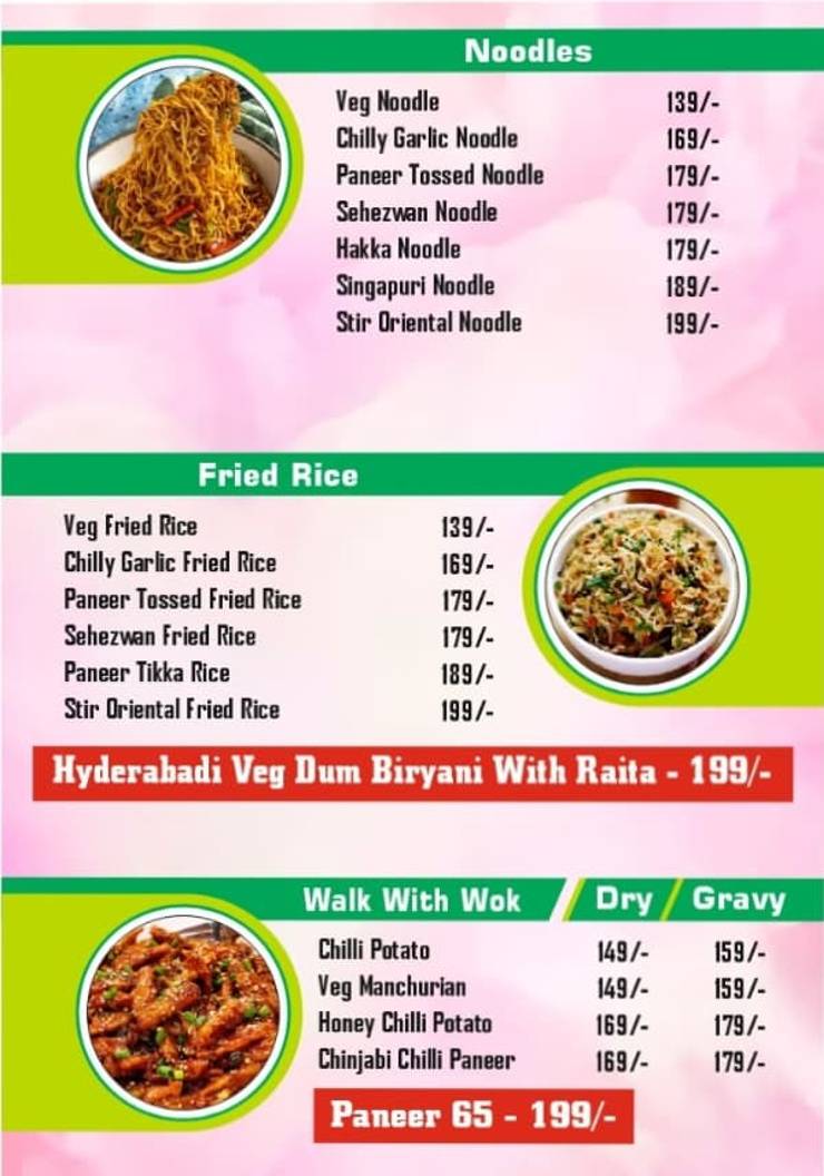 Gunnu's Cafe menu