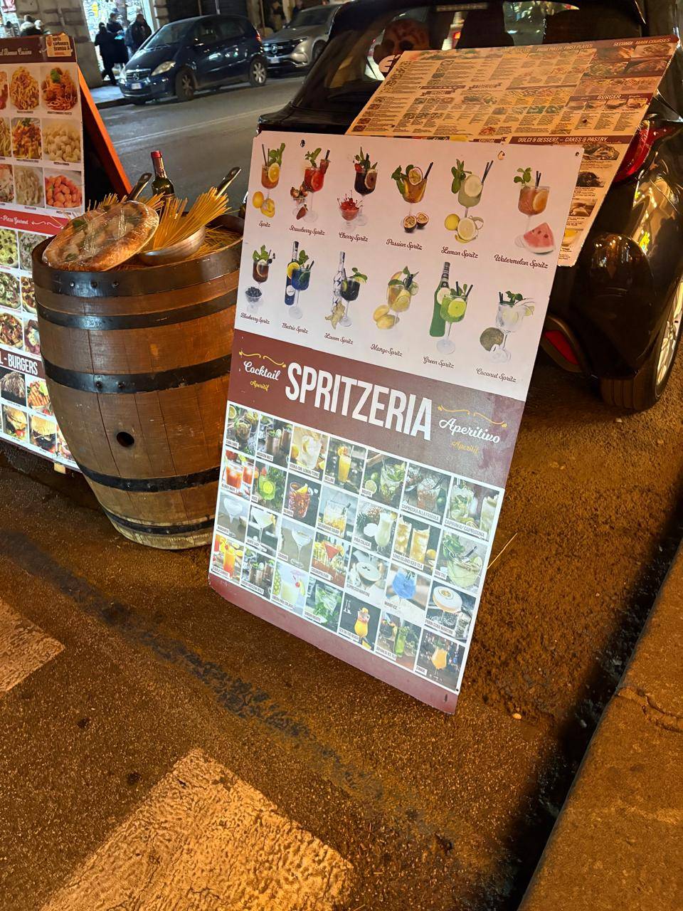 Menu di Roma Gustando 