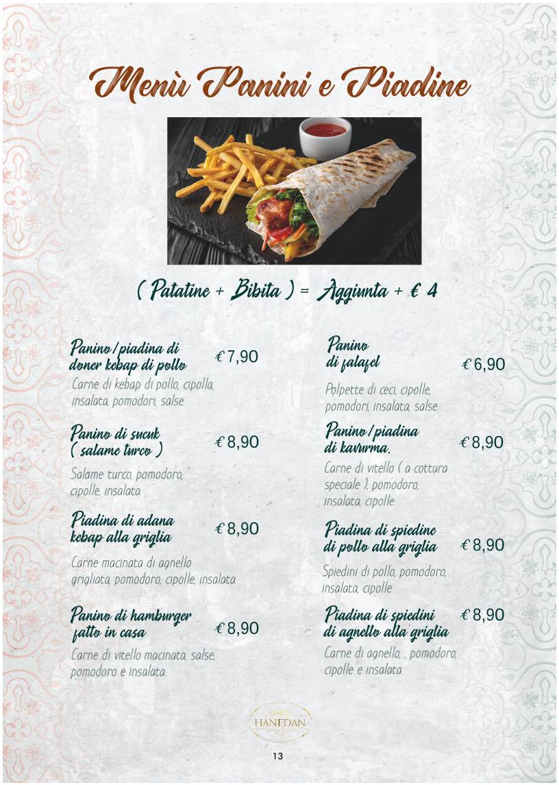 Menu di Hanedan 