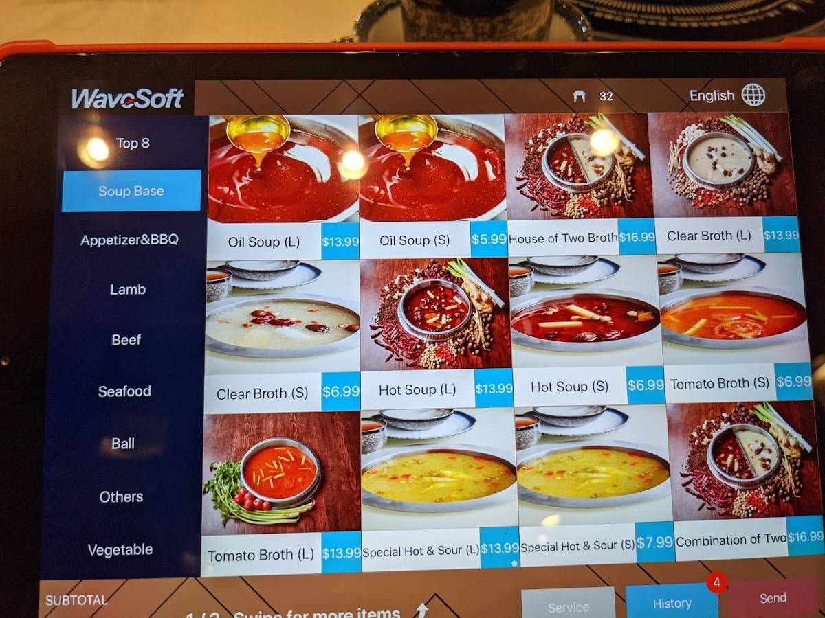 Menu at Happy Lamb Hot Pot, Richmond restaurant, Richmond