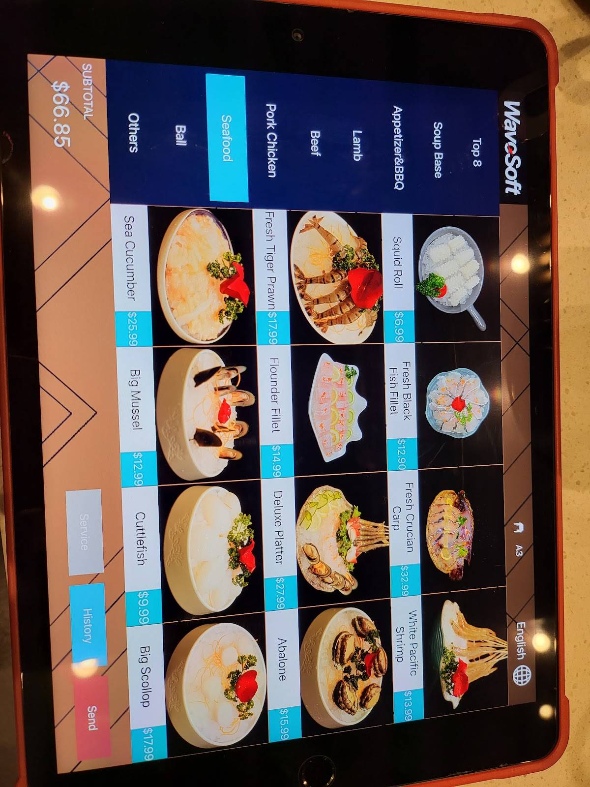 Menu at Happy Lamb Hot Pot, Richmond restaurant, Richmond