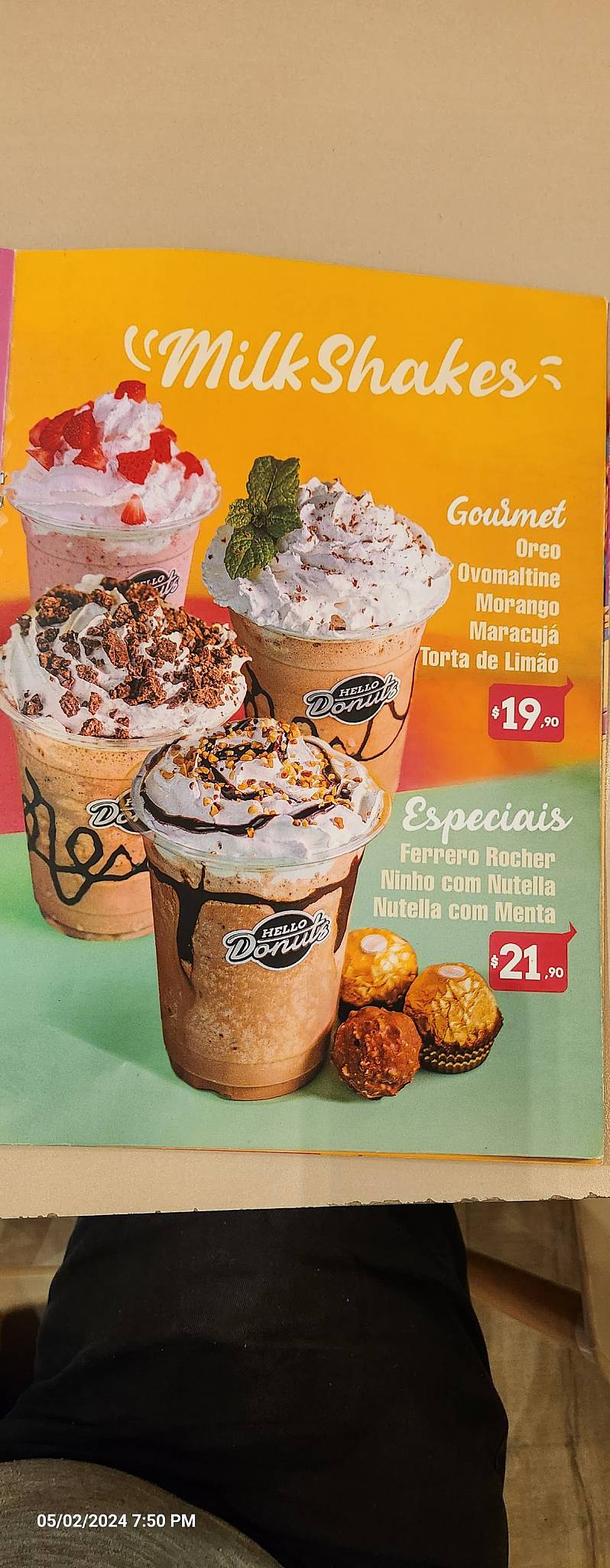 Hello Donuts - Chapecó cardápio