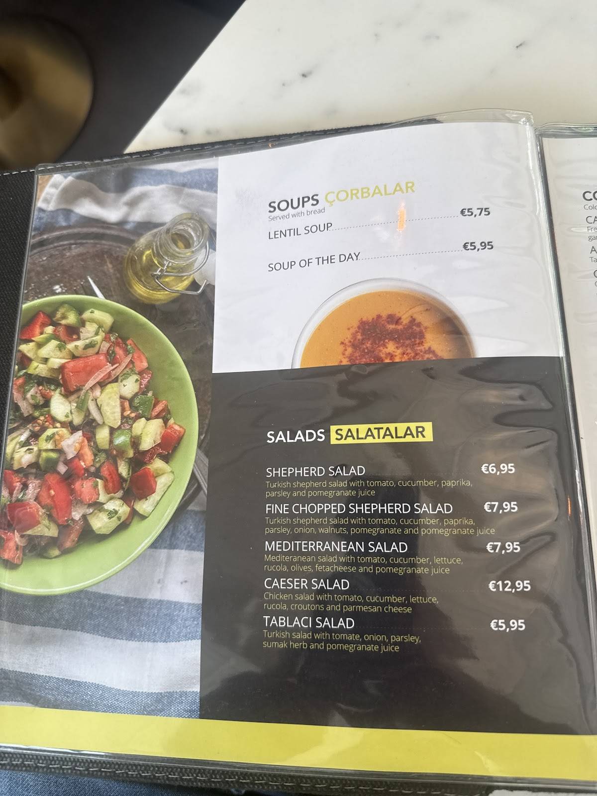 Menu de Hkiki Restaurant