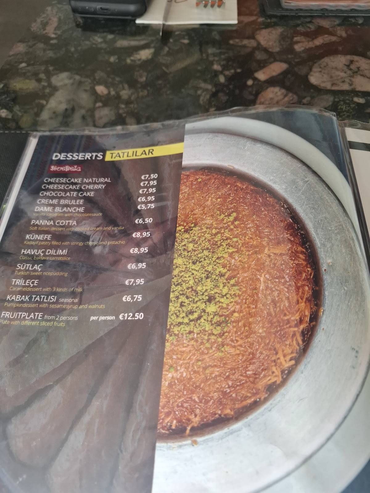 Menu de Hkiki Restaurant