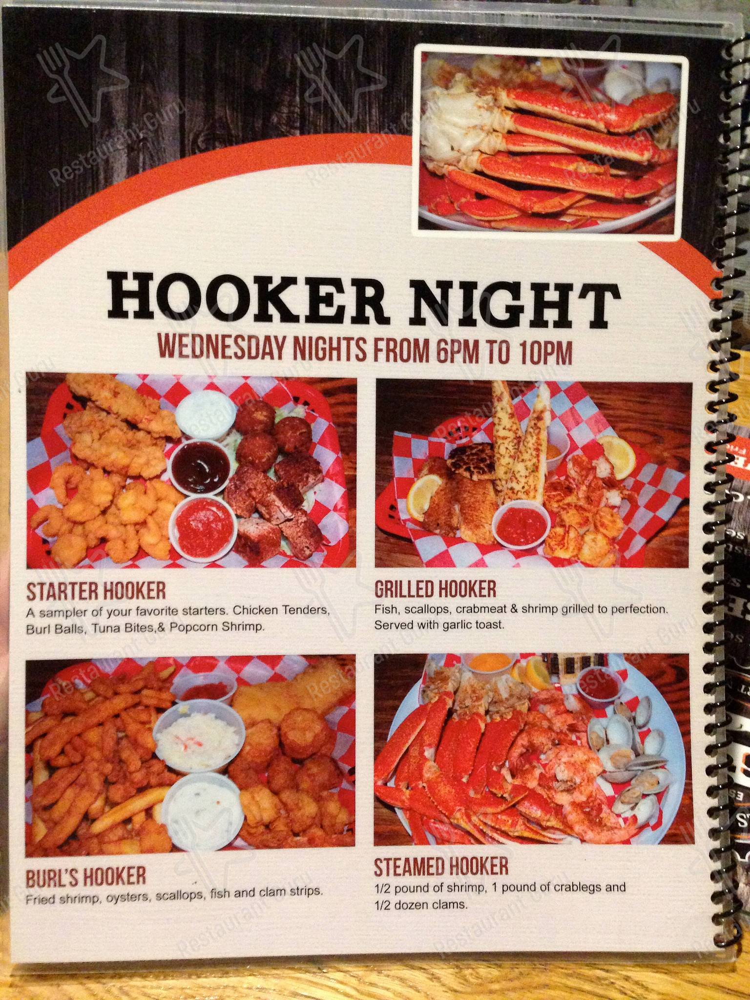 Hoss's Deli - Seafood & Oyster Bar menu