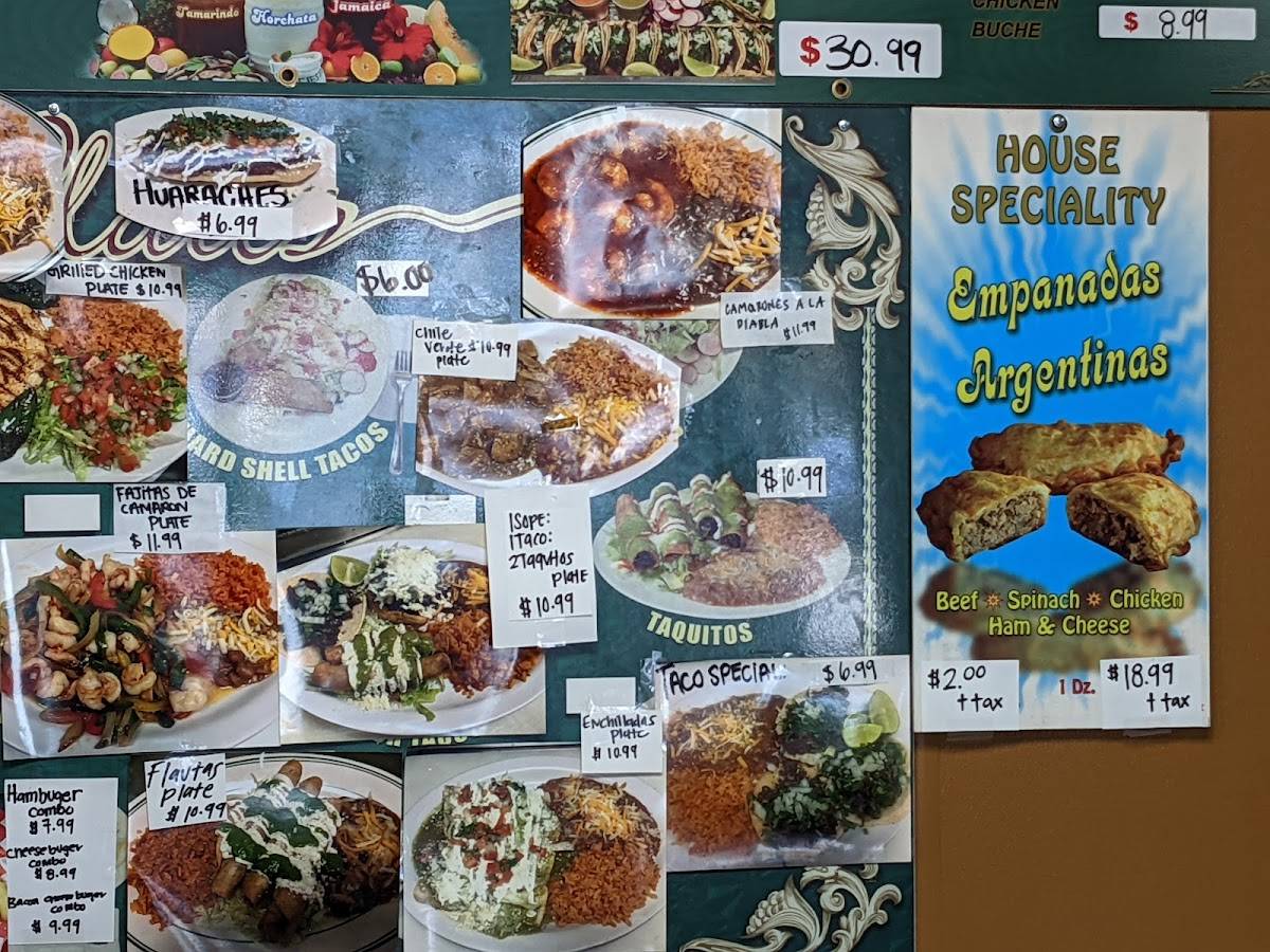 Menu at House of Tacos & Sandwiches restaurant, Glendora